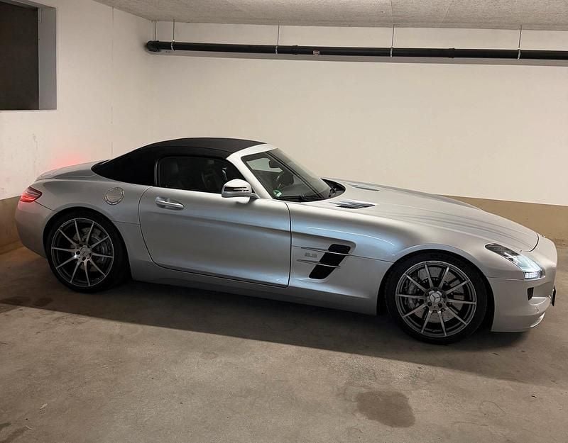 Silber Gebraucht 2013 Mercedes SLS AMG AMG Cabrio | 150.000 € (Superpreis) - Bild 1/4