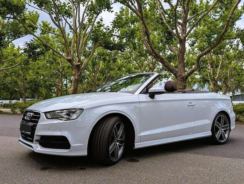Gebraucht Audi A3 Cabriolet S-Line 179 PS (131 kW) 2014 Weiß Cabrio