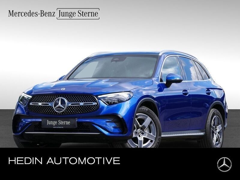 Blau Gebraucht 2023 Mercedes GLC300 AMG Limousine | 54.989 € - Bild 1/4