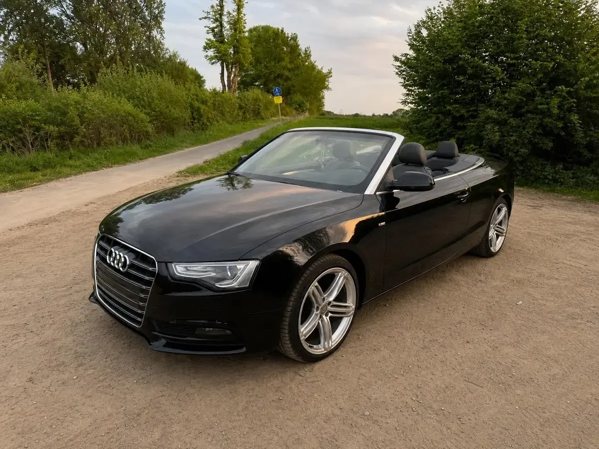 Gebraucht Audi A5 Cabriolet S-Line 204 PS (150 kW) 2012 Schwarz Cabrio