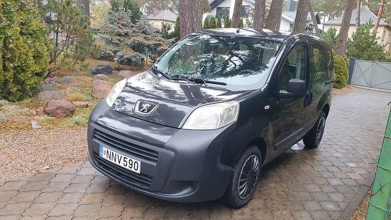 Gebraucht Peugeot Bipper 75 PS (55 kW) 2014 Schwarz Van / Kleinbus
