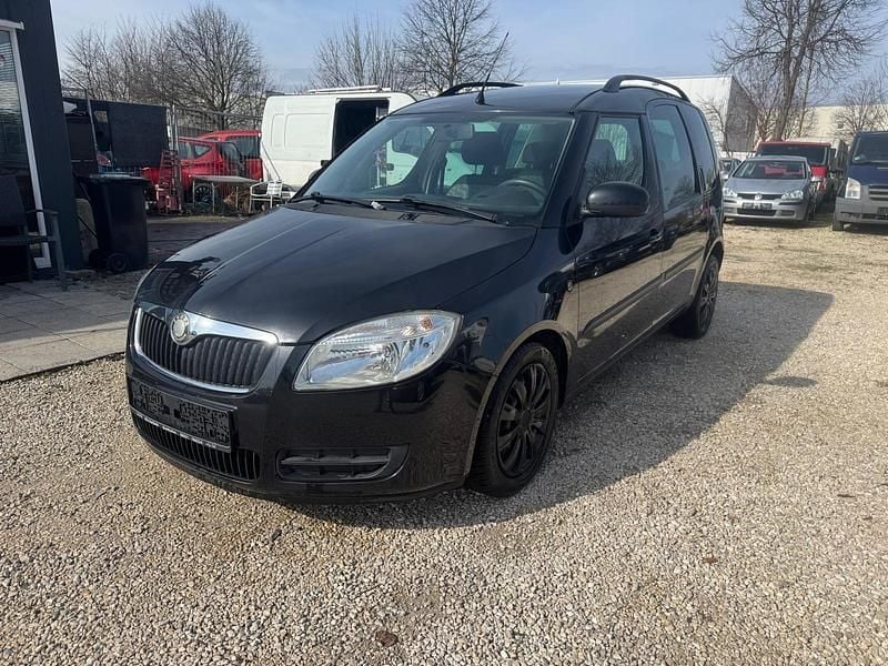 Gebraucht Skoda Roomster 69 PS (50 kW) 2009 Schwarz Van / Kleinbus