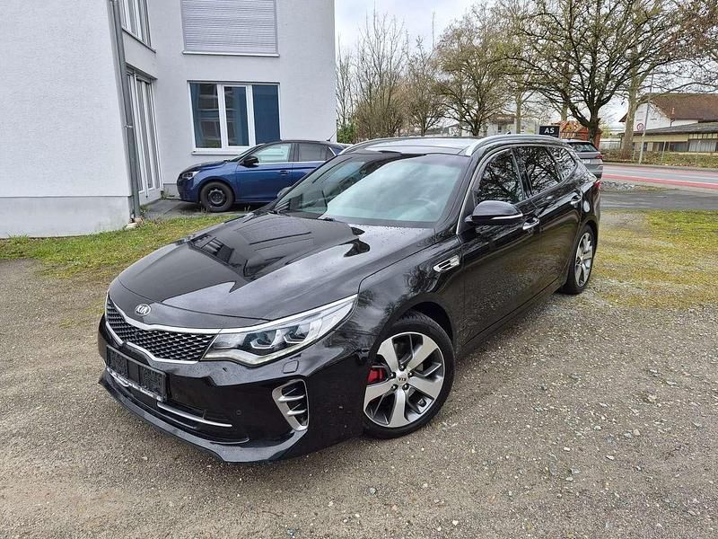 Gebraucht Kia Optima GT 245 PS (180 kW) 2018 Schwarz Kombi