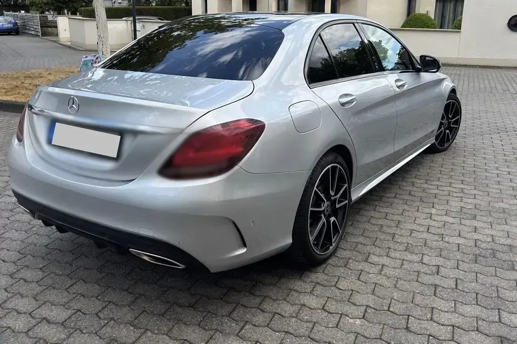 Gebraucht Mercedes C400 AMG line 333 PS (244 kW) 2020 Silber Limousine