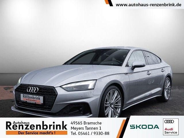 Silber Gebraucht 2022 Audi A5 Sportback Advanced Kleinwagen | 39.847 € (Teuer) - Bild 1/4