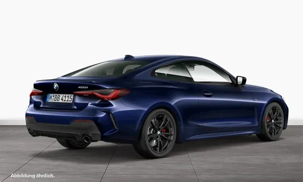 Gebraucht BMW 420 Coupé M Sport 184 PS (135 kW) 2022 Blau Coupé