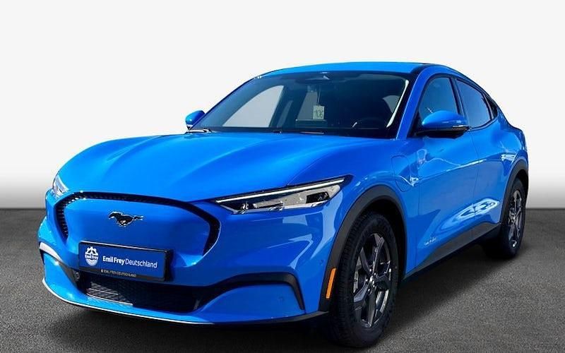 Blau Gebraucht 2025 Ford Mustang Mach-E Standard Range SUV | 41.401 € (Teuer) - Bild 1/4