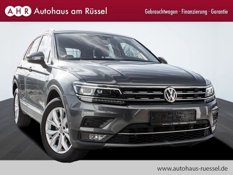Indiumgrau metallic Gebraucht 2020 VW Tiguan Highline SUV | 33.490 € (Fairer Preis) - Bild 1/4
