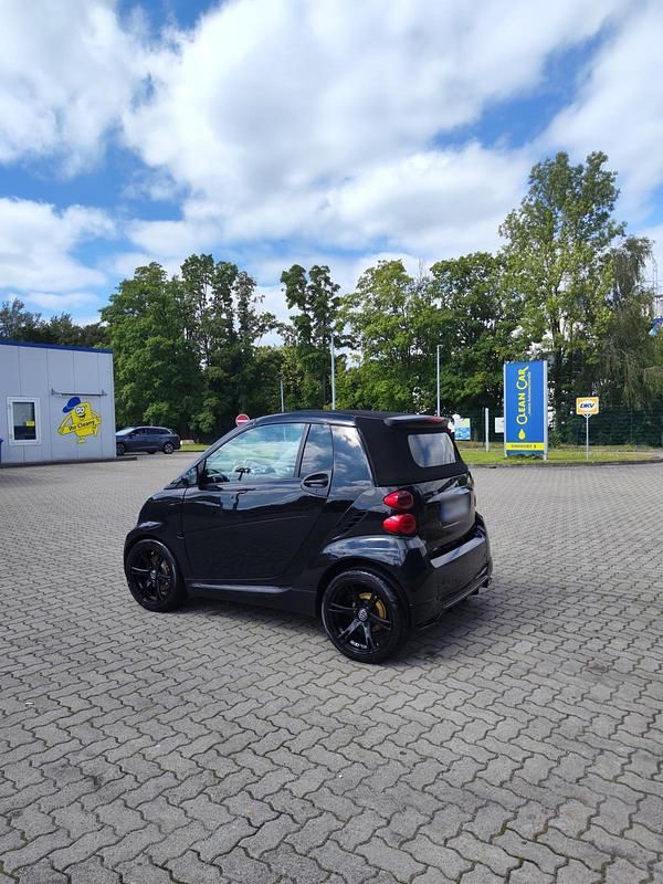 Gebraucht Smart ForTwo Cabrio Brabus 71 PS (52 kW) 2010 Schwarz Cabrio