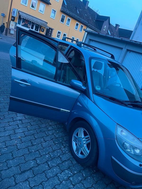 Gebraucht Renault Scénic II 135 PS (99 kW) 2005 Blau Van / Kleinbus