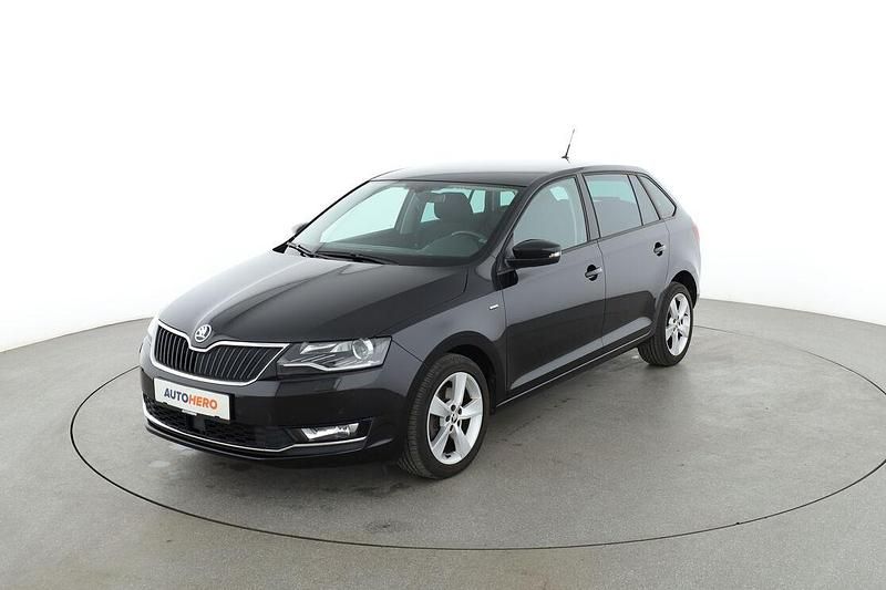 Schwarz Gebraucht 2018 Skoda Rapid Clever Limousine | 15.350 € (Etwas zu teuer) - Bild 1/3
