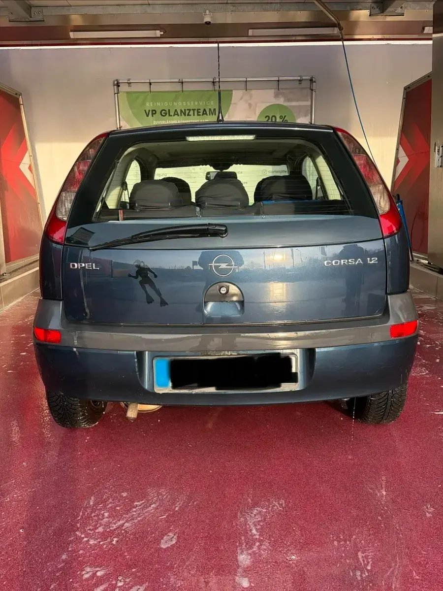 Gebraucht Opel Corsa 75 PS (55 kW) 2002 Blau Kleinwagen