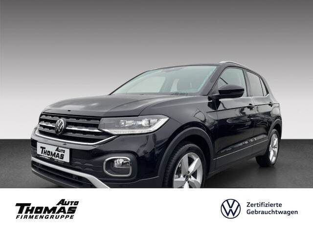 Deep black perleffekt (metallic) Gebraucht 2023 VW T-Cross Style SUV | 27.400 € (Etwas zu teuer) - Bild 1/3