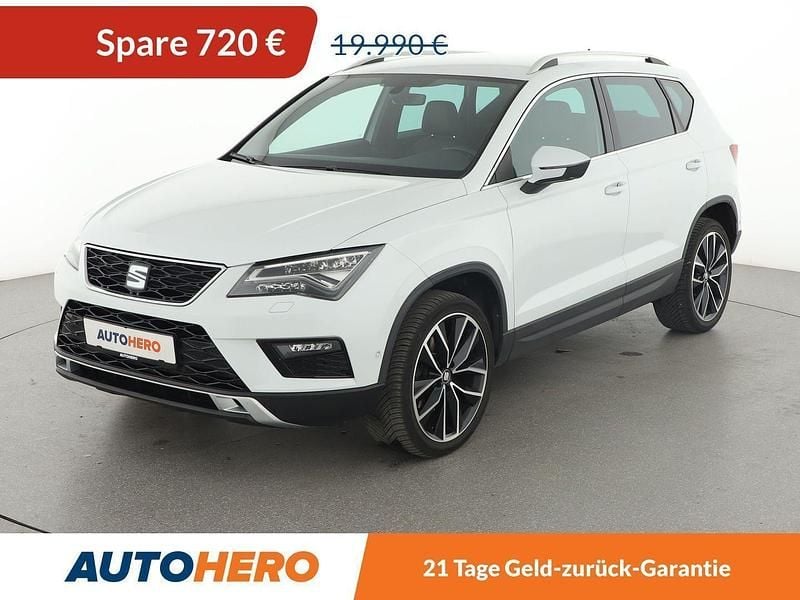 Weiß Gebraucht 2018 Seat Ateca 4Drive SUV | 18.840 € (Guter Preis) - Bild 1/3