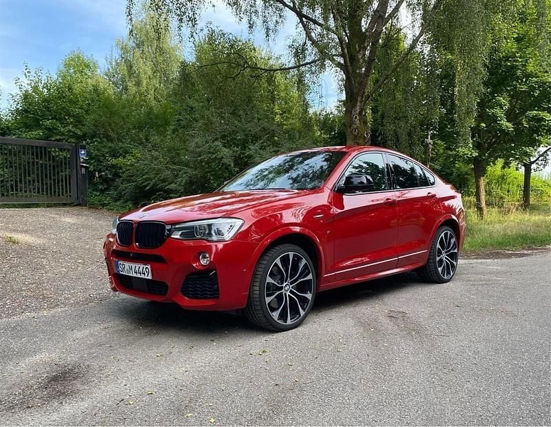 Rot Gebraucht 2017 BMW X4 M Performance SUV | 27.990 € (Fairer Preis) - Bild 1/4