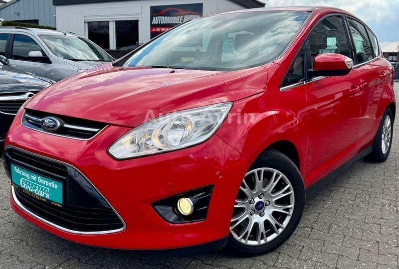 Rot Gebraucht 2012 Ford C-MAX Titanium Van / Kleinbus | 6.999 € (Fairer Preis) - Bild 1/4