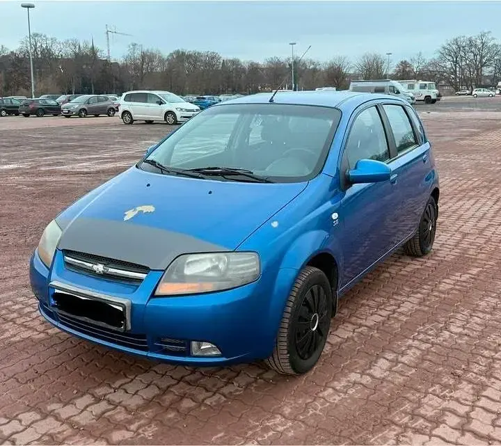Gebraucht Chevrolet Kalos 68 PS (50 kW) 2008 Blau Kleinwagen