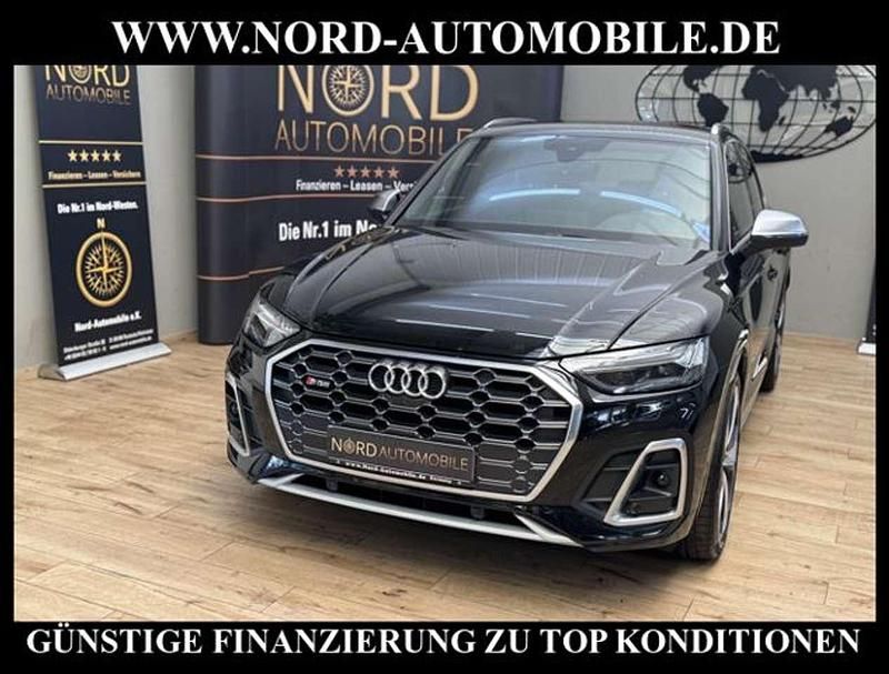 Mythosschwarz metall (metallic) Gebraucht 2022 Audi SQ5 Advanced SUV | 48.750 € (Guter Preis) - Bild 1/3