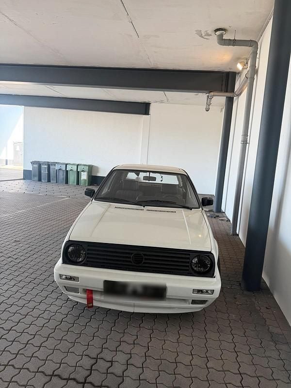Gebraucht VW Golf II 69 PS (50 kW) 1991 Weiß Kleinwagen