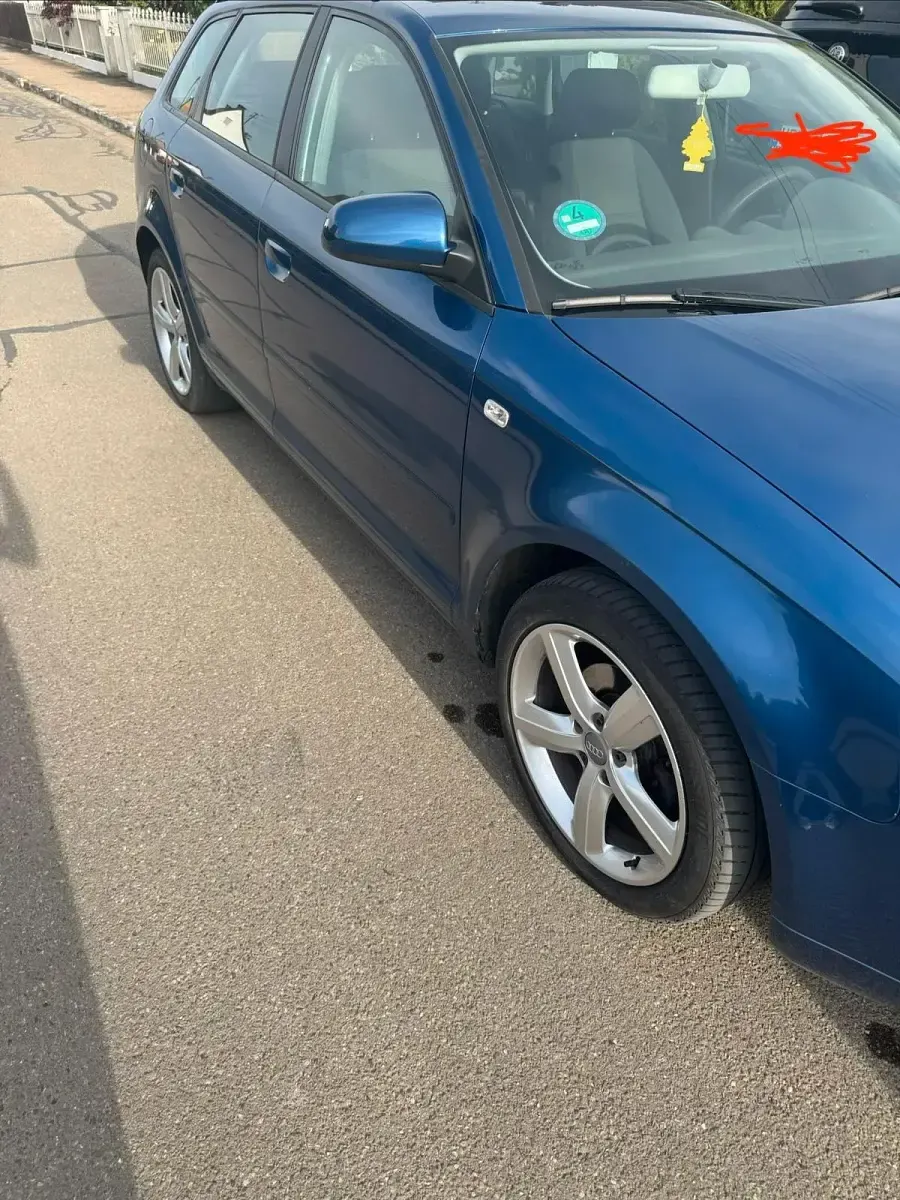 Gebraucht Audi A3 102 PS (75 kW) 2007 Blau Kleinwagen
