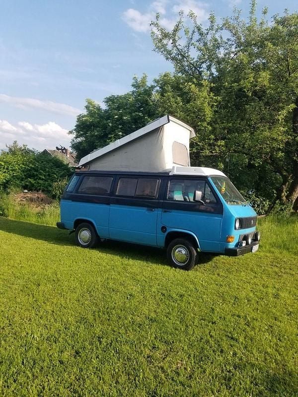 Blau Gebraucht 1988 VW T3 Van | 10.000 € - Bild 1/4