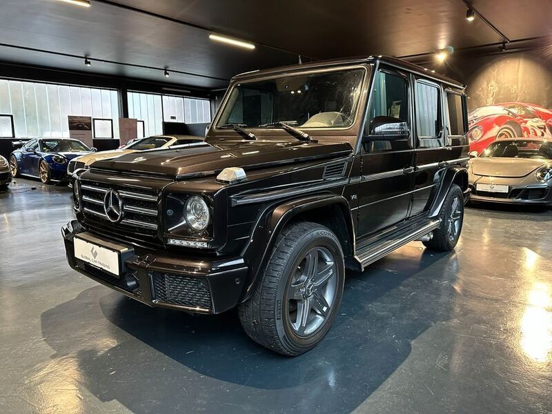 Designmokkaschwarz metallic Gebraucht 2016 Mercedes G500 SUV | 85.900 € (Etwas zu teuer) - Bild 1/4