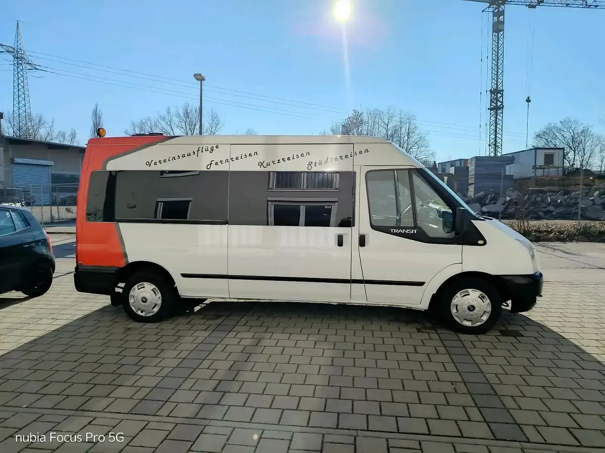 Gebraucht Ford Transit 125 PS (91 kW) 2014 Weiß Van / Kleinbus