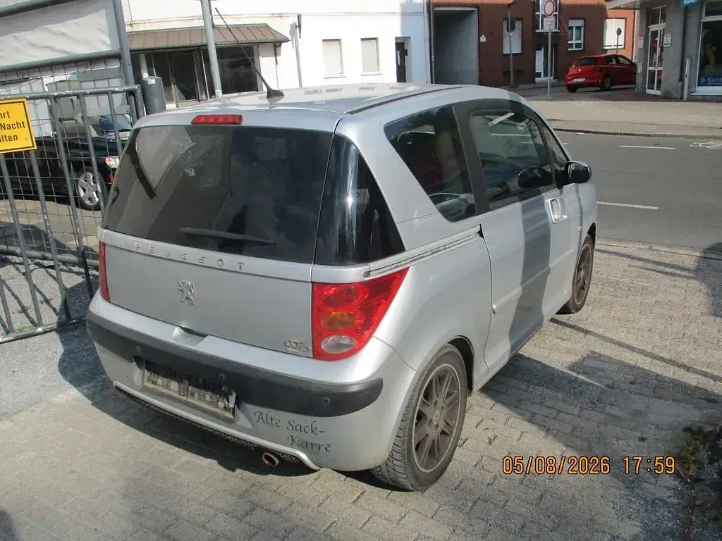 Gebraucht Peugeot 1007 Premium 109 PS (80 kW) 2008 Grau Van / Kleinbus