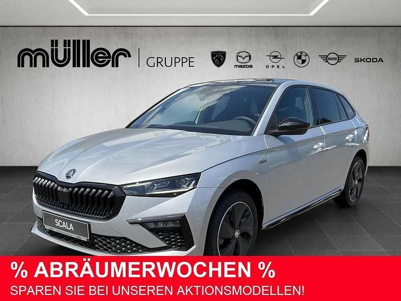 Silber Gebraucht 2025 Skoda Scala Monte Carlo Kleinwagen | 25.990 € (Teuer) - Bild 1/4