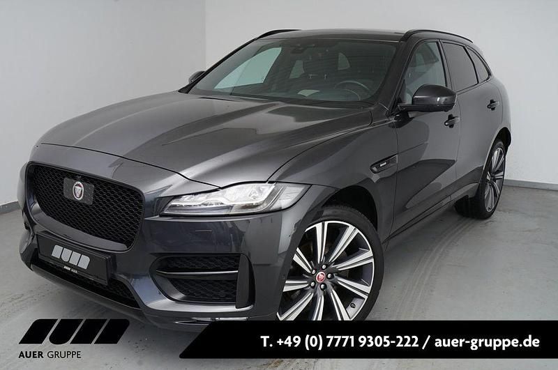 Grau Gebraucht 2019 Jaguar F-Pace R-Sport SUV | 24.600 € (Superpreis) - Bild 1/4
