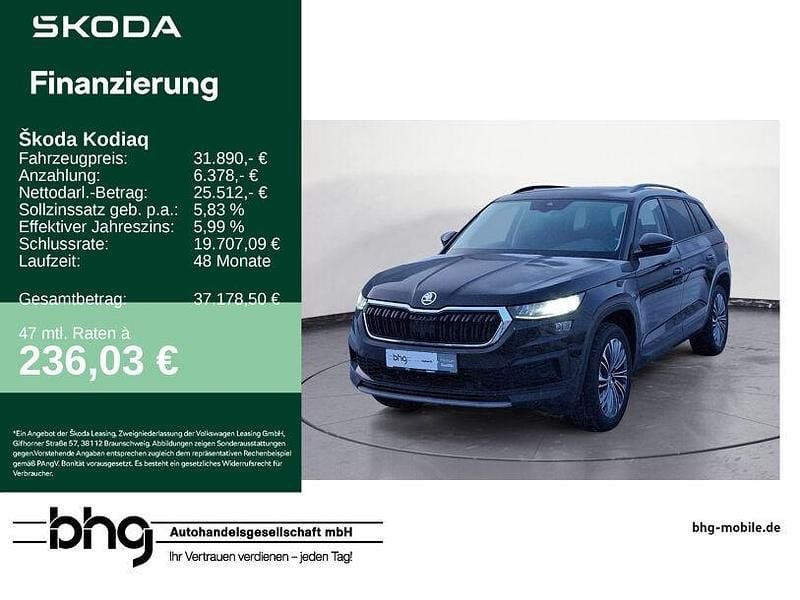 Gebraucht Skoda Kodiaq Ambition 150 PS (110 kW) 2023 Schwarz SUV