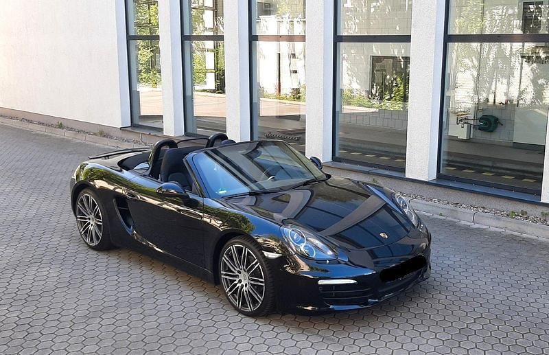 Schwarz Gebraucht 2015 Porsche Boxster Black Edition Cabrio | 47.890 € (Fairer Preis) - Bild 1/4