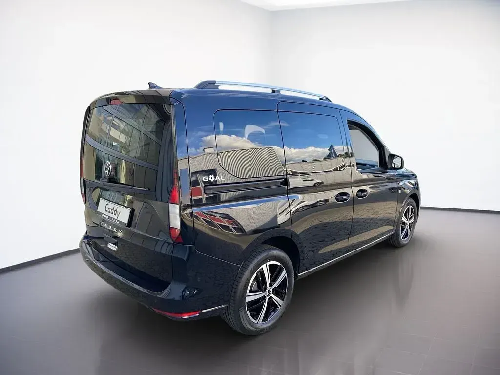 Nowe VW Caddy Goal 116 KM (85 kW) 2025 Czarny Minivan