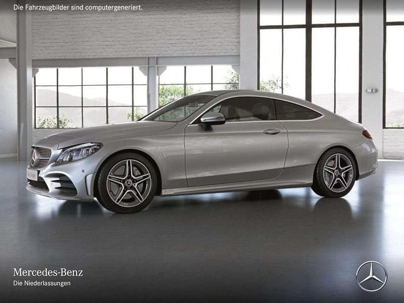 Gebraucht Mercedes C300 AMG 245 PS (180 kW) 2022 Silber Coupé