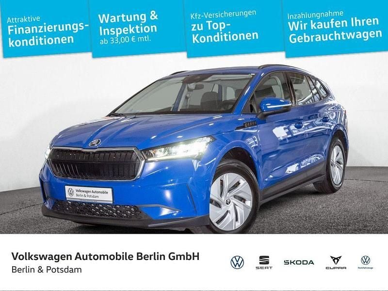 Energy blau Gebraucht 2023 Skoda Enyaq iV Loft SUV | 23.930 € (Guter Preis) - Bild 1/4