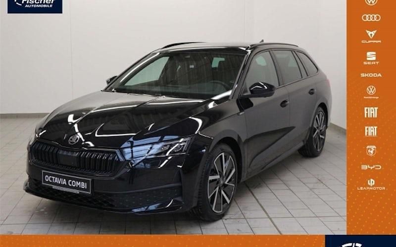 Schwarz Gebraucht 2025 Skoda Octavia SportLine Kombi | 39.980 € (Teuer) - Bild 1/4