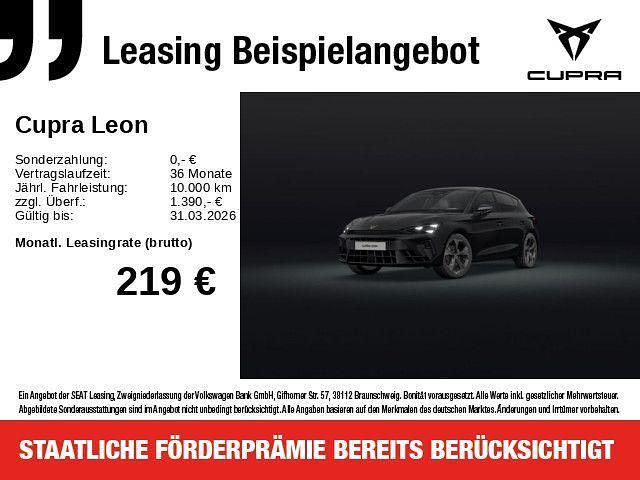 Neu Cupra Leon 204 PS (150 kW) 2026 Schwarz Limousine
