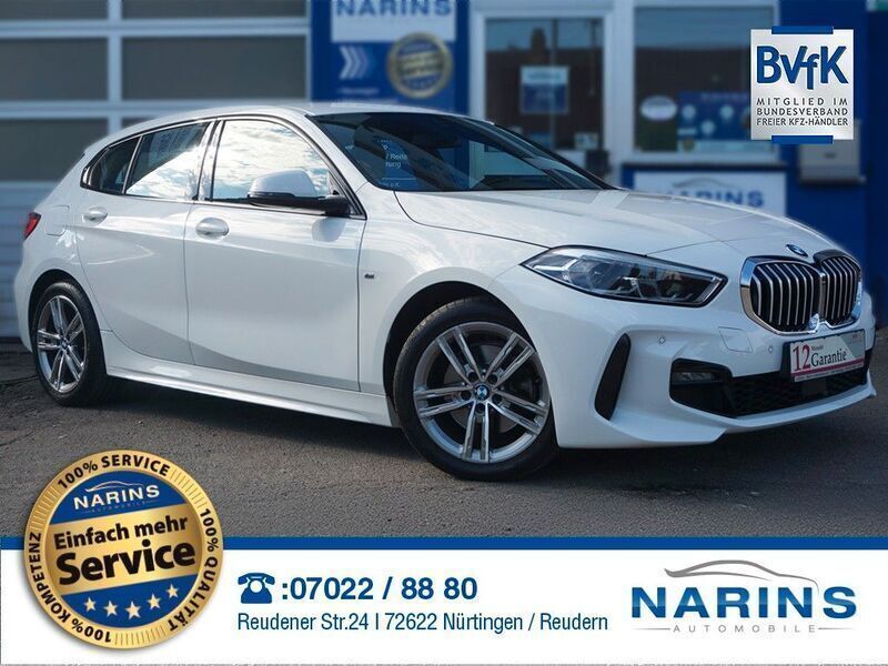 Weiß Gebraucht 2020 BMW 118 M Sport Kleinwagen | 22.790 € (Fairer Preis) - Bild 1/4