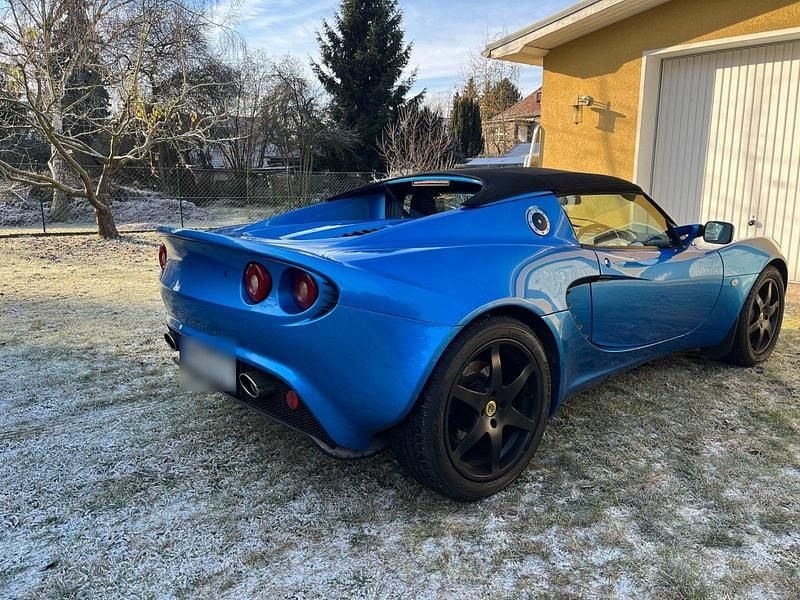 Gebraucht Lotus Elise 122 PS (89 kW) 2001 Blau Cabrio