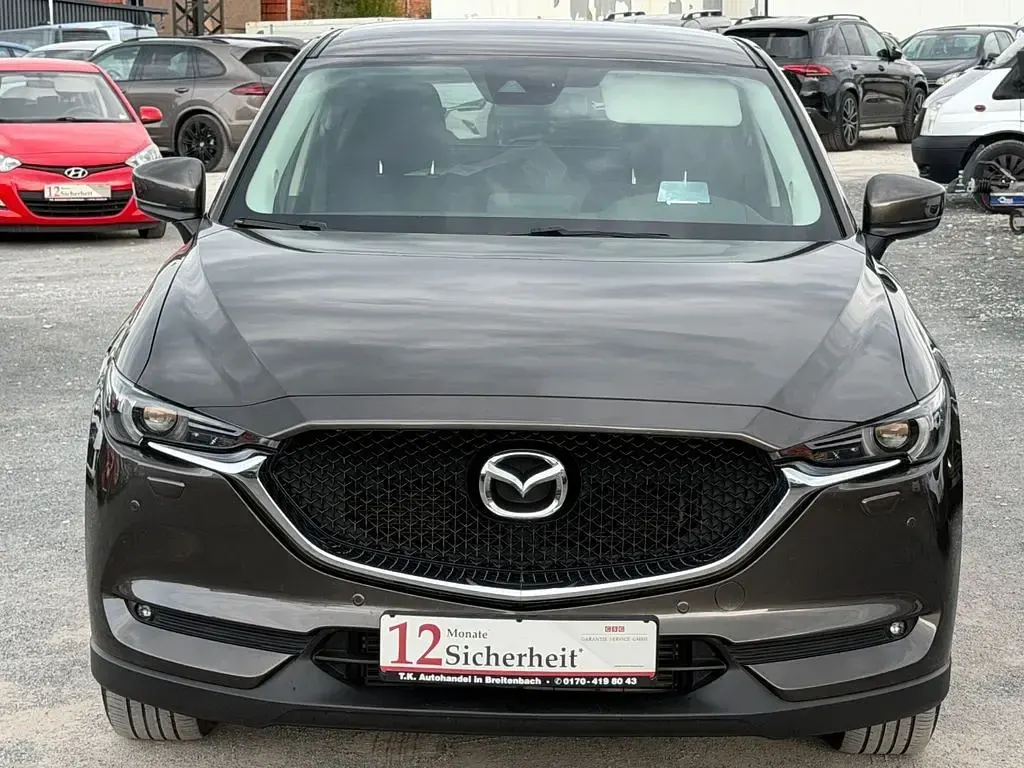 Gebraucht Mazda CX-5 Exclusive-Line 150 PS (110 kW) 2017 Grau SUV