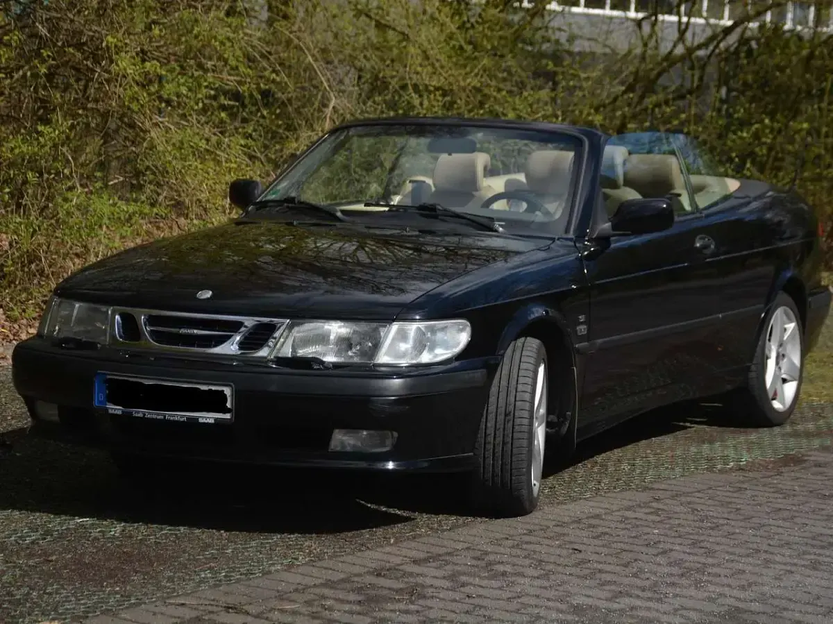 Gebraucht Saab 9-3 150 PS (110 kW) 2002 Schwarz Cabrio