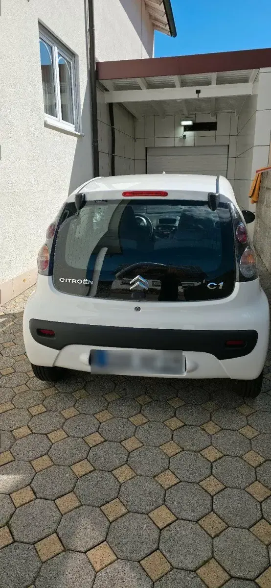 Gebraucht Citroën C1 68 PS (50 kW) 2008 Weiß Kleinwagen