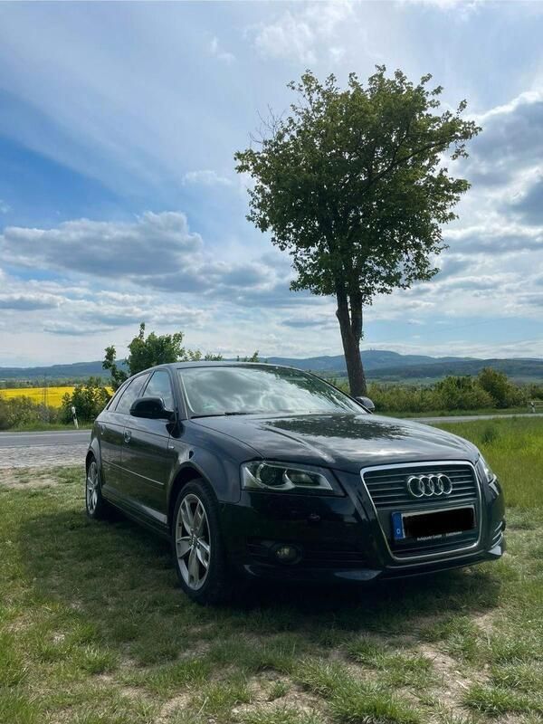 Schwarz Gebraucht 2009 Audi A3 Sportback Ambition Kombi | 7.200 € (Fairer Preis) - Bild 1/4