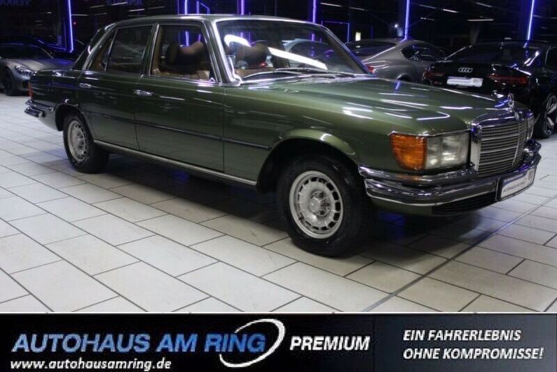 Grün Gebraucht 1979 Mercedes S280 Limousine | 37.999 € - Bild 1/4