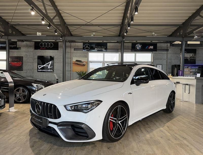 Weiß Gebraucht 2020 Mercedes CLA45 AMG Shooting Brake AMG Kombi | 40.990 € (Fairer Preis) - Bild 1/4