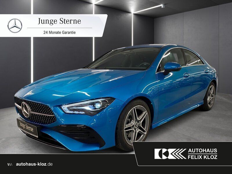 Hyperblau Gebraucht 2023 Mercedes CLA200 AMG Coupé | 34.400 € (Fairer Preis) - Bild 1/4