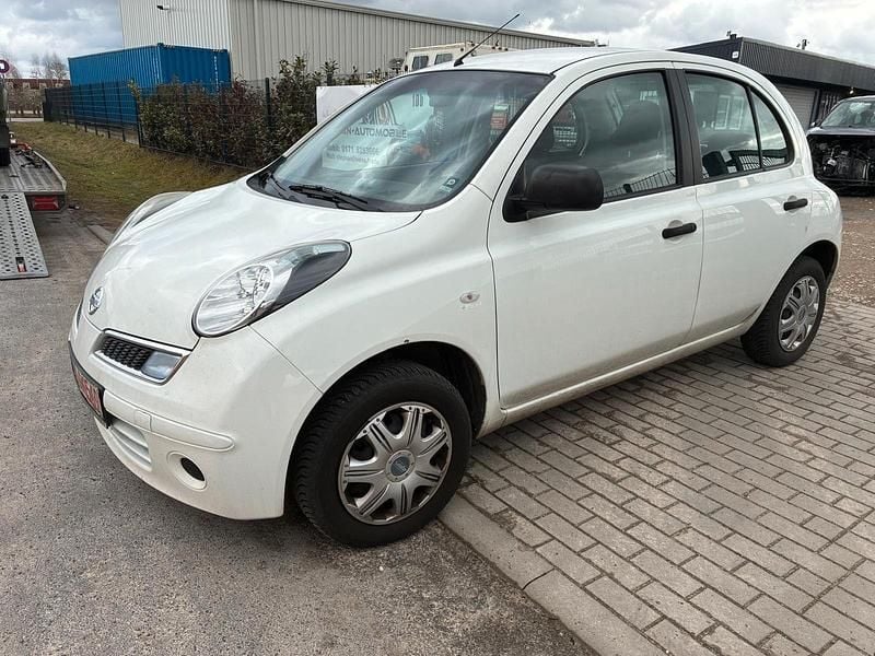 Gebraucht Nissan Micra Visia 65 PS (47 kW) 2009 Weiß Kleinwagen