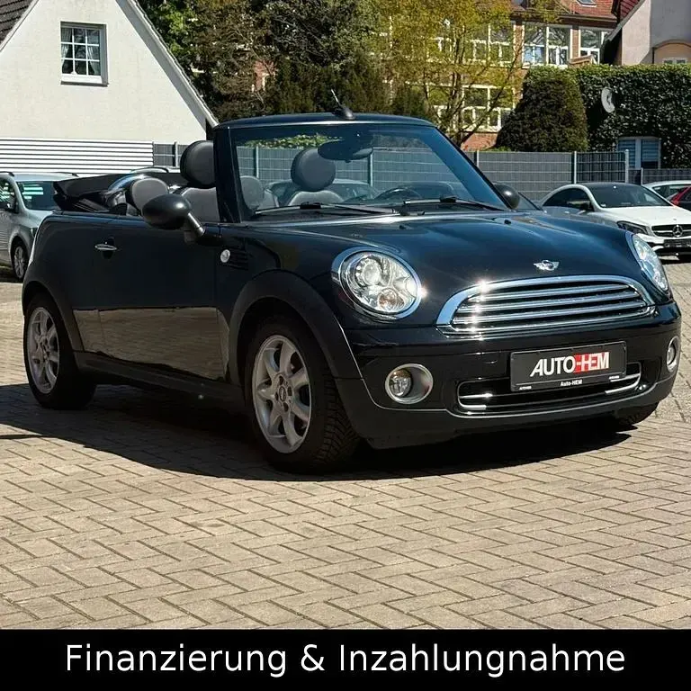 Gebraucht Mini One Cabriolet Pepper 98 PS (72 kW) 2010 Schwarz Cabrio