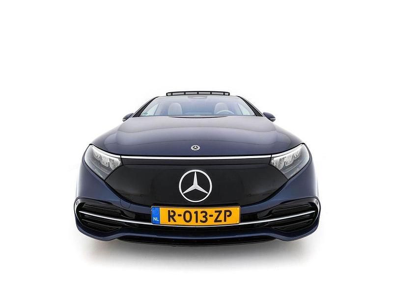 Gebraucht Mercedes EQS350 Business 214 kW (292 PS) 2023 Blau Kleinwagen