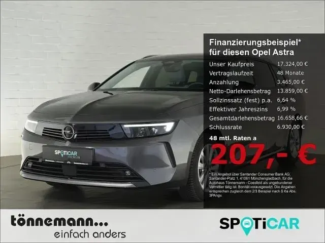 Gebraucht Opel Astra Elegance 131 PS (96 kW) 2023 Kleinwagen